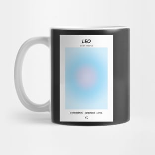 Leo Zodiac Aura Mug